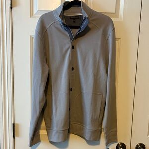 Banana Republic Men's XL Light Sweatshirt Gray Jacket